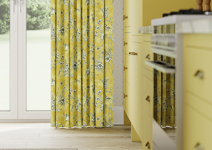 Finch Toile, Buttercup - Made to Measure Curtains - Image 5